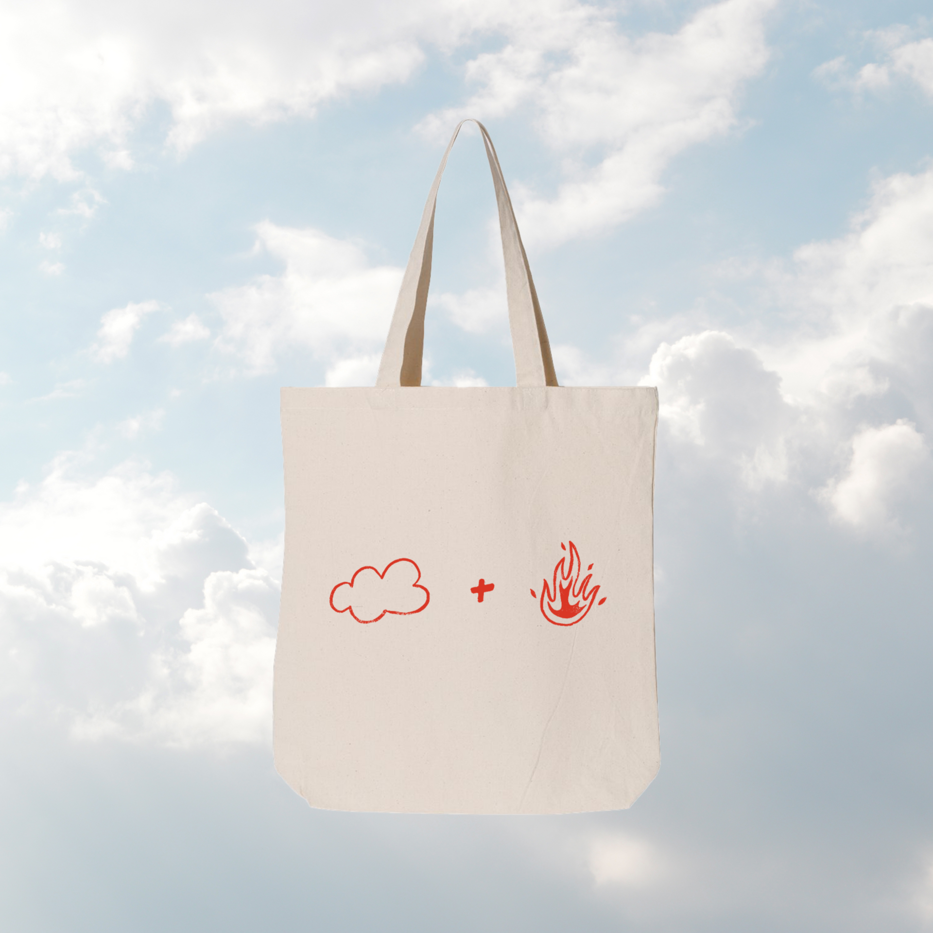 Cloud and Fire Tote – Josiah Queen