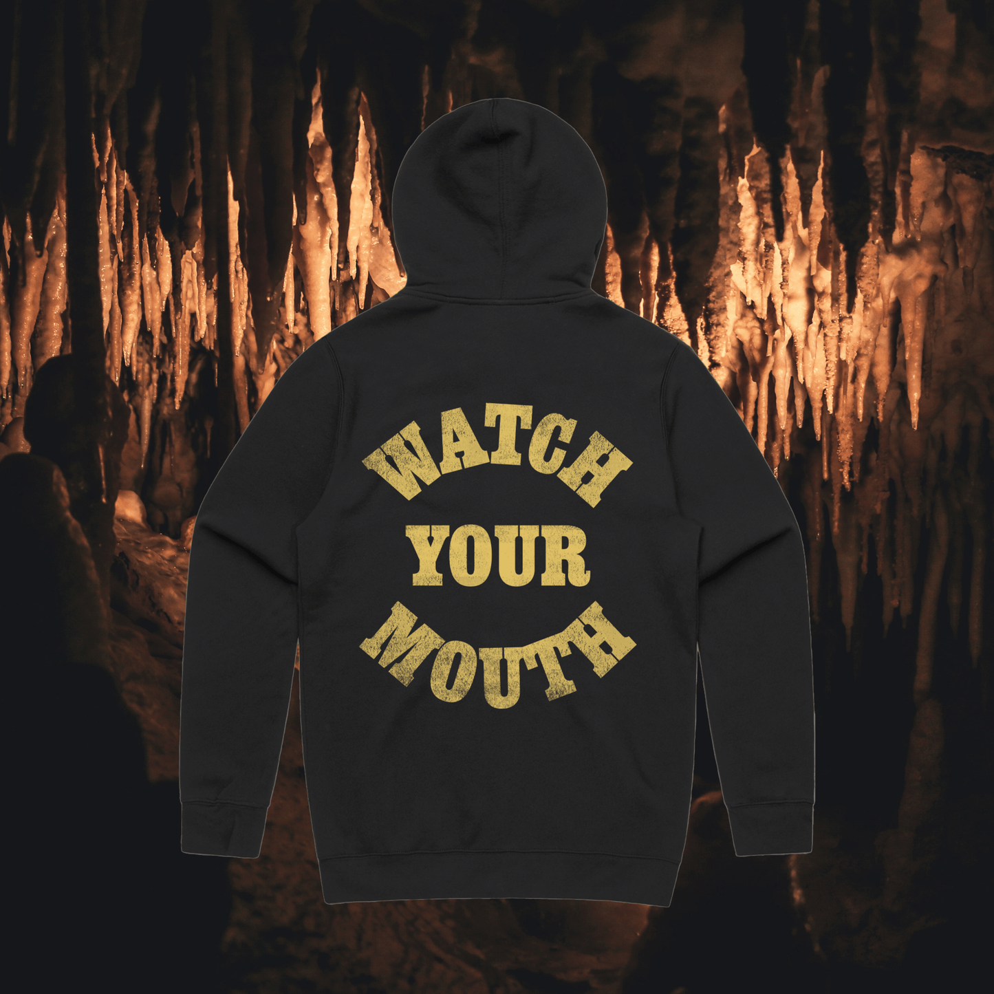 Watch Your Mouth Zip Hoodie